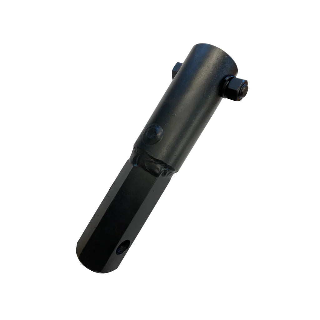 Lowe 2″ Round to 2″ Hex Auger Drive Adapter – CrewTough