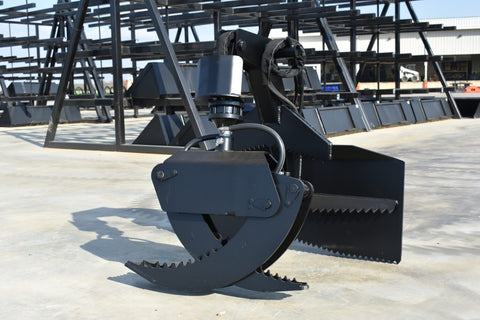 Loflin Hydraulic Rotating Log Grapple | 62" Opening – 9,500 lb Grapple Force