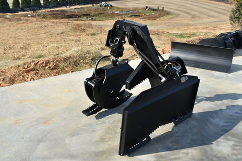 Loflin Hydraulic Rotating Log Grapple | 62" Opening – 9,500 lb Grapple Force