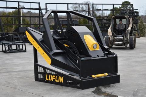 Loflin four-blade land-clearing brush cutter

