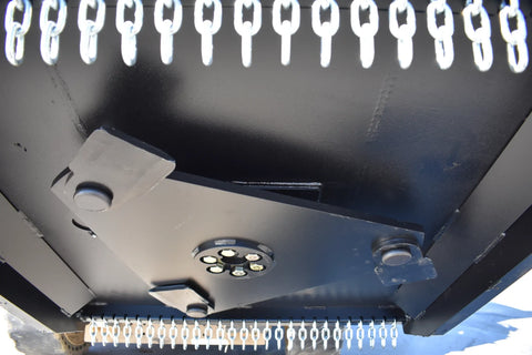 Loflin compact brush cutter with three blades
