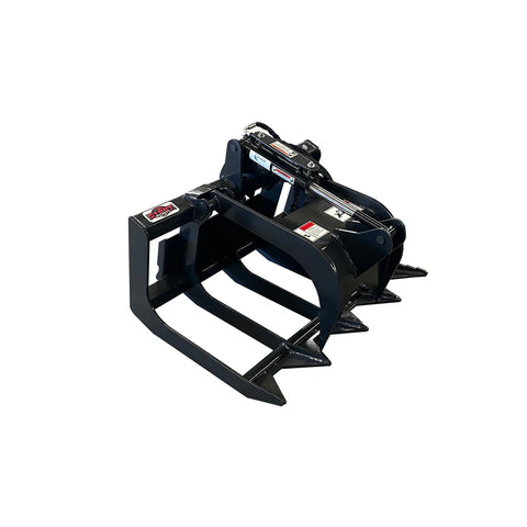 Stout Mini Skid Steer Brush & Root Grapple 38-9 | Mini Quick Attach (Toro/Dingo)