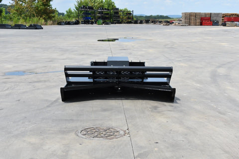 Loflin direct-drive brush cutter for compact track loaders