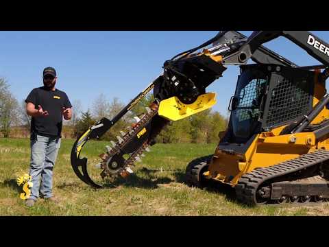 Stinger Bigfoot XD trencher product video