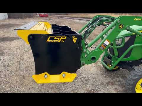 Stinger compact snow pusher product video