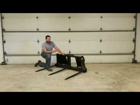 Stinger Series 3 skid bale spear product video