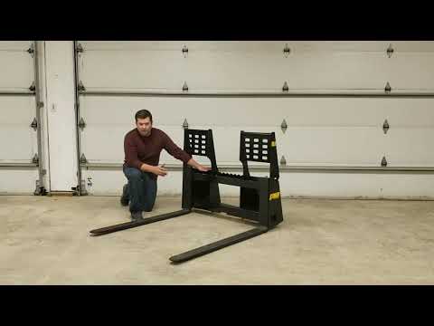 Stinger tractor Class 2 pallet forks product video