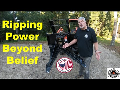 Stinger compact tractor tree puller product video