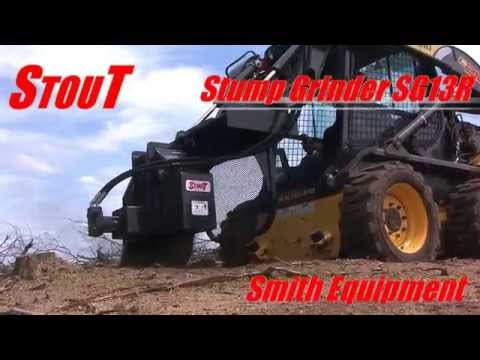 Stout standard-flow stump grinder product video