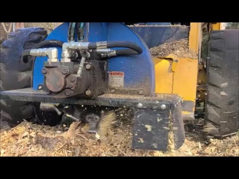 MTW SG220 skid steer stump grinder product video