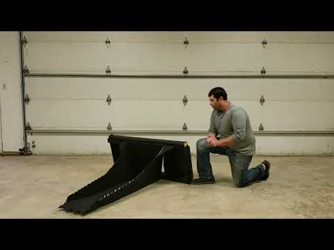 Stinger skid steer stump bucket product video
