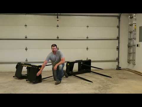 Stinger Series 1 standard skid bale spear product video