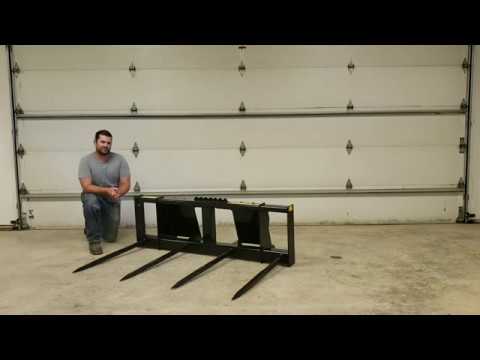 Stinger Series 4 XD wheel loader bale spear product video