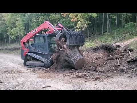 Stout XHD single-grapple root rake clam grapple product video