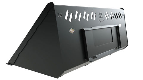 Top Dog Snow Bucket – High-Capacity Skid Steer Snow Bucket (60”–108”)