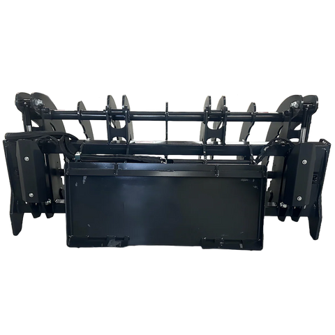Stout Skid Steer XHD Root Rake Clam Grapple | Single Full-Width Grapple