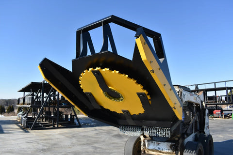 USA-made Loflin land-clearing brush cutter