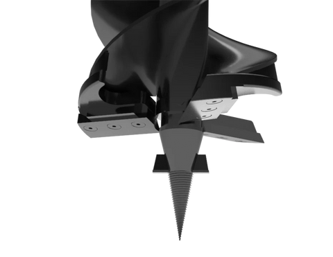 Lowe 12" Stump Planer Auger Bit – 2" Hex Drive