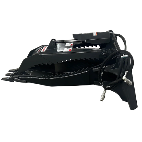 Stout Skid Steer XL Stump Bucket Grapple | Universal Quick Attach