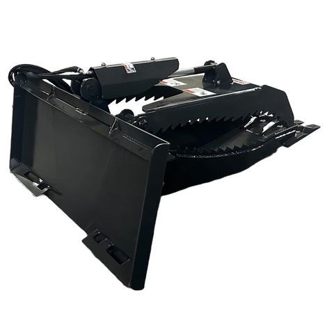 Stout Skid Steer XL Stump Bucket Grapple | Universal Quick Attach