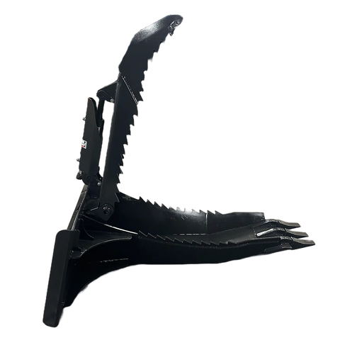 Stout Skid Steer XL Stump Bucket Grapple | Universal Quick Attach