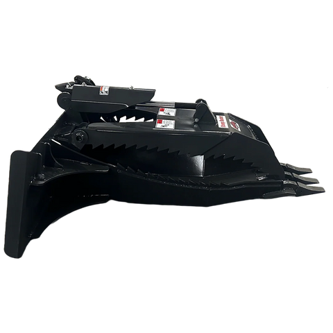 Stout Skid Steer XL Stump Bucket Grapple | Universal Quick Attach